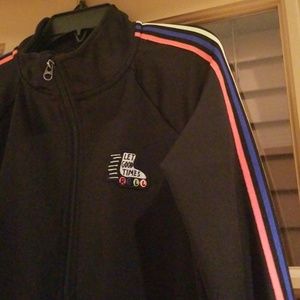 Cat & Jack black zipper jacket, size 14/16, EUC